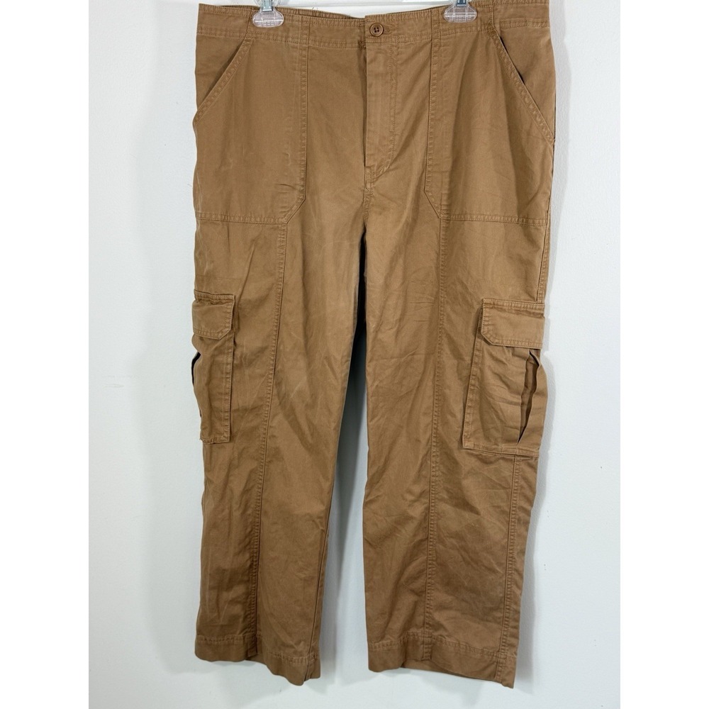 Abercrombie & Fitch Cargo Pants Men's 33x27 Brown Utility Workwear